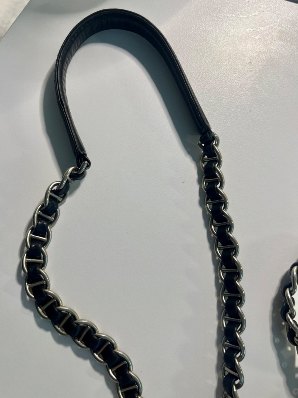 Prada Mini Leather Crossbody Bag with chain /leather strap - Picture 6 of 6